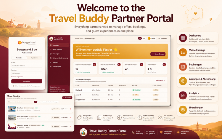 Travel Buddy Partner Portal