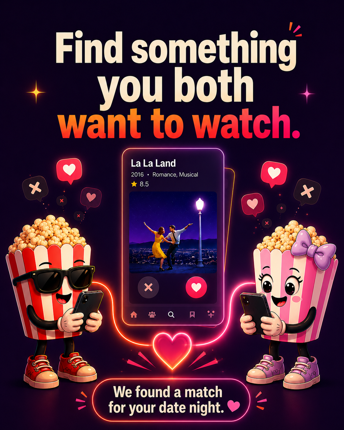 Watch'n'Roll social campaign — Shared Discovery