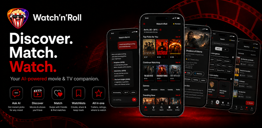 Watch'n'Roll website presentation
